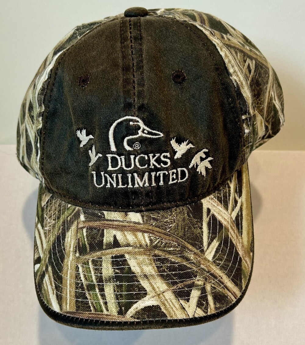 Ducks Unlimited Cap Hat Camoflauge OSFM Strapback Hunting DU Leader 2018 NEW NWT